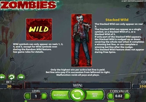 Wild в онлайн слоте Zombies